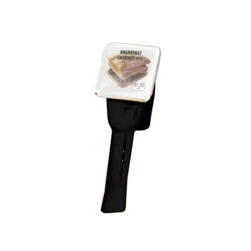 Husky® POPD® Square Nozzle Talker Full Grip CXS, XS, X, XFS, BLACK